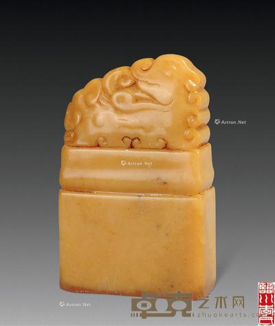 清 李宗瀚自用印 3.6×1.4×5.6cm