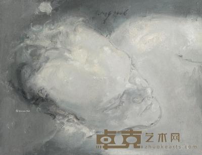  2006年作 托马斯 布面 油画 27.4×35.8cm