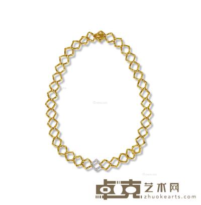  蒂芙尼（Tiffany&amp;Co.）帕洛玛·毕加索设计18K金项链 --