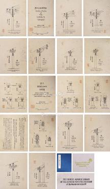  中国营造学图册 册页 纸本