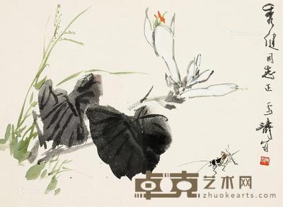 花卉草虫 31×44cm