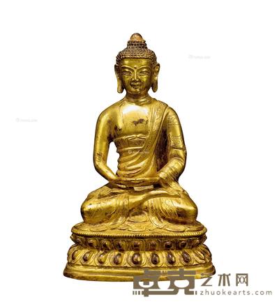 * 释迦牟尼佛像 高15.5cm；长10cm