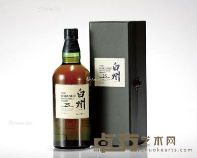 白州25年单一麦芽威士忌 --