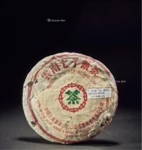  1986年·勐海茶厂樟香7542 青饼