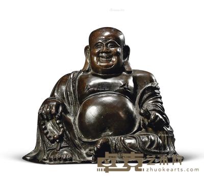 明 铜弥勒像 高18cm
