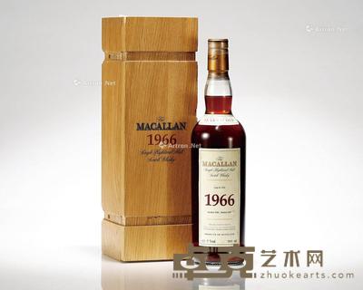 麦卡伦1966雪莉桶35年单一麦芽威士忌 --