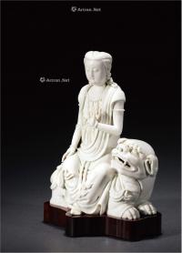  清 德化窑文殊菩萨像