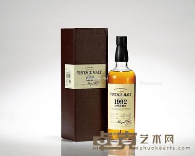 山崎蒸馏所Vintage malt 1992–2005单一麦芽威士忌 --