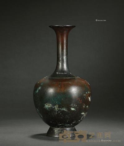 唐 铜净瓶 高21cm