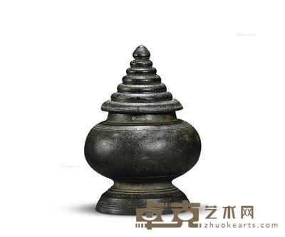 宋 铜香供 高10cm