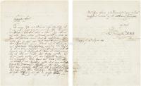  1847年4月4日作 门德尔松 逝世前论乐的亲笔信