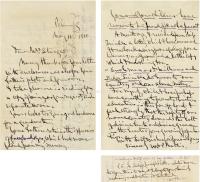  1910年5月16日作 丁韪良 晚年有关在华传教及庚子事变怀旧的信札