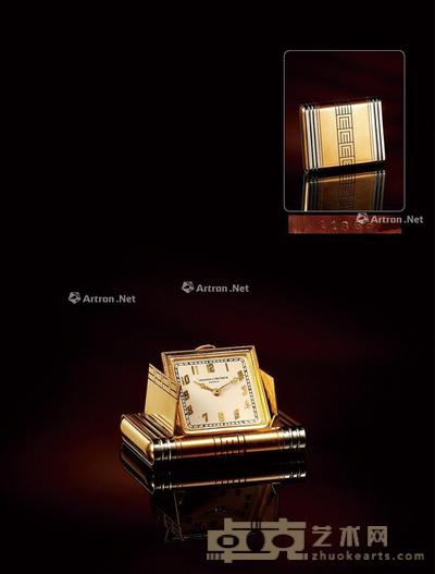 江诗丹顿18K金手动盒子表 表径42×32mm