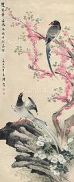  花鸟 立轴 纸本