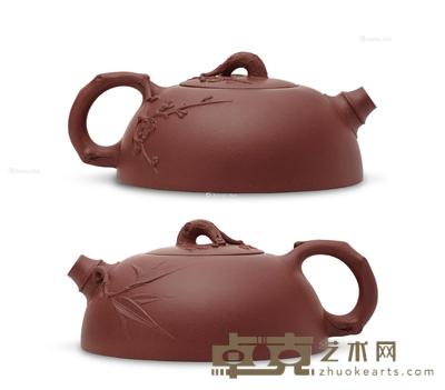  半圆三友壶 长14cm；宽10.5cm；高5.5cm