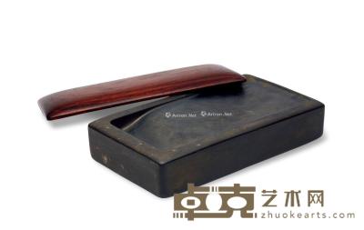  清 汉节砚 16.5×9×3cm