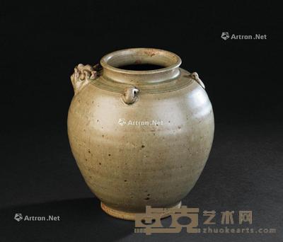  晋代（266-420） 越窑兽首罐 直径18.9cm；高20.2cm