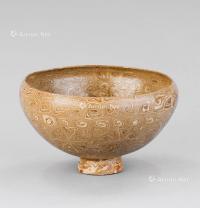  宋代（960-1279） 绞胎釉碗