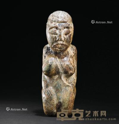  红山文化（B.C.5000-3000） 玉贵人 高24.4cm