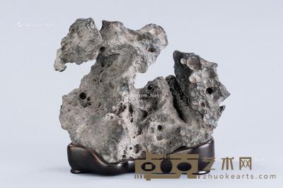  灵壁石山子摆件 长18.3 cm；通高16cm