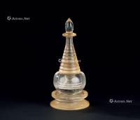  清代（1644-1911） 水晶舍利塔