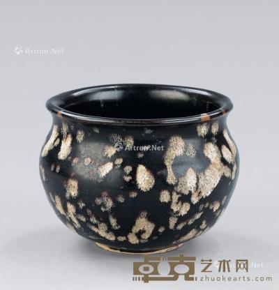  南宋（1127-12791） 吉州窑点彩玳瑁罐 直径11.3cm；高8.2cm