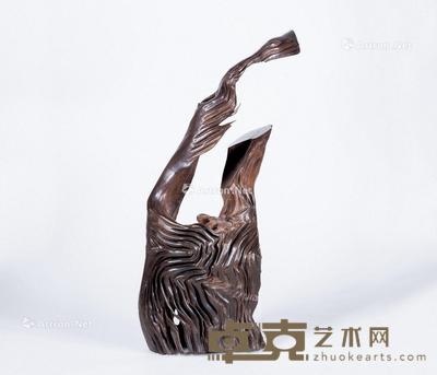  木随形摆件 高94.5cm