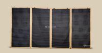  清代（1644-1911） 纳纱团龙纹挂帘 （四件一组）