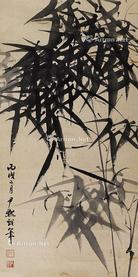  竹 镜片 纸本