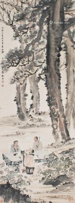  山水图 立轴 纸本