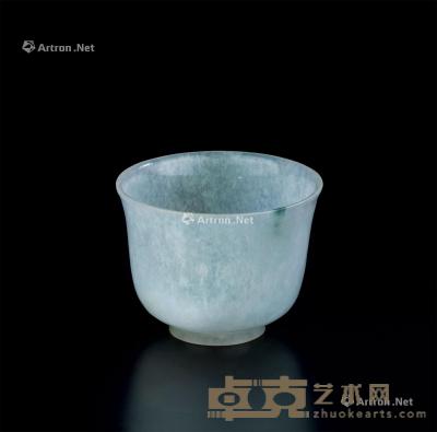  清代（1644-1911） 翡翠杯 直径5.4cm；高4.1cm