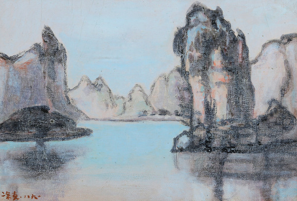  1986年作 无题 油彩画布