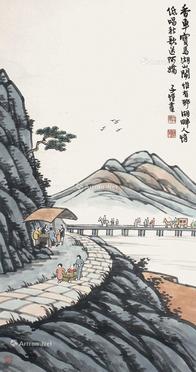  人物 立轴 纸本