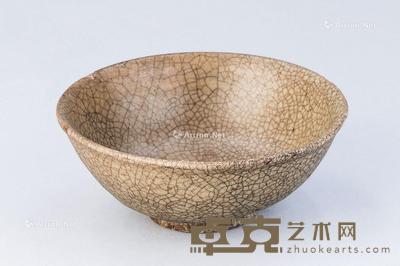  宋代-元代（960-1368） 哥窑碗 直径15.8cm；高6.3cm