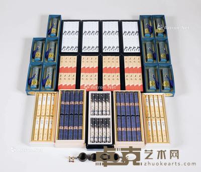  各式线香 小铜炉等 （二十八件一组） 尺寸不一