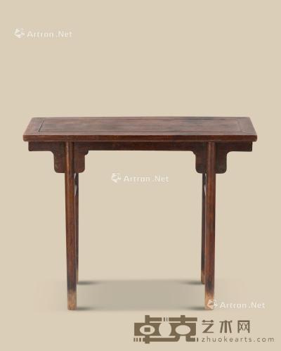  清代（1644-1911） 黄花梨供桌 长100cm；宽37cm；高80cm