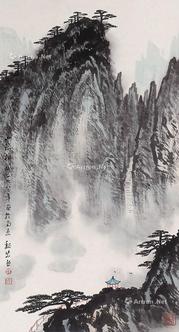  山水 立轴 纸本