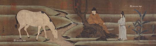  人物 镜片 纸本