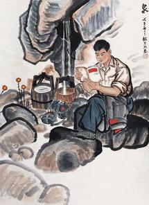  人物 立轴 纸本