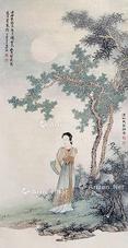  人物 立轴 纸本