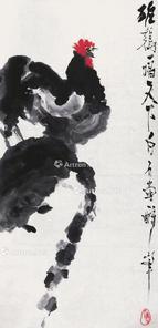  大吉 立轴 纸本