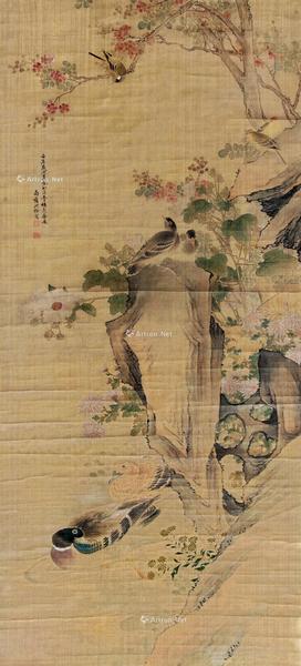  花鸟 立轴