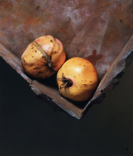  2003年作 石榴 油彩 画布