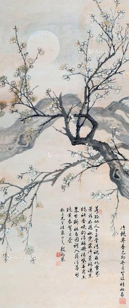  梅花 立轴 纸本