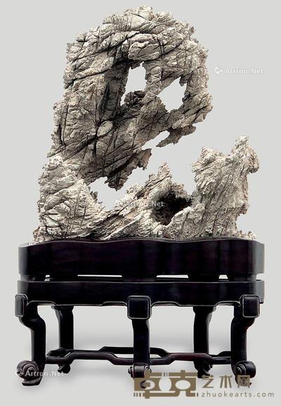  “玄岗晓雾”英石 高59cm