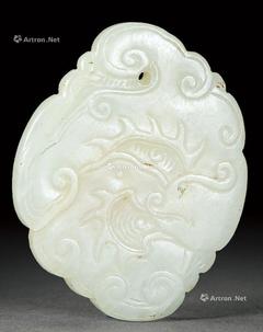  玉鱼龙变幻珮