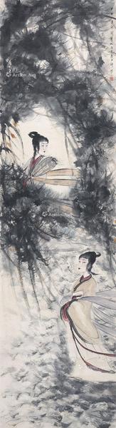  人物 立轴 纸本