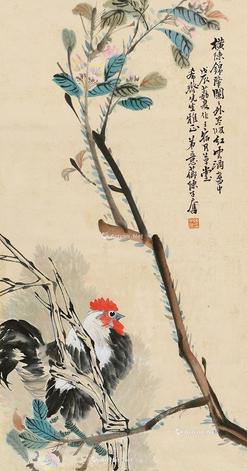  花鸟 立轴
