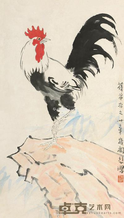 大吉图 立轴 67×38cm