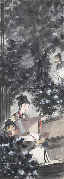  人物 立轴 纸本